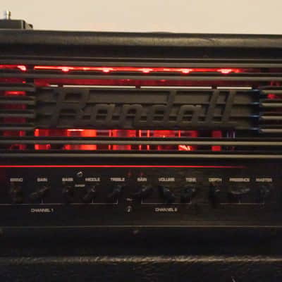 Randall Satan 50 Ola Englund Signature 2-Channel 50-Watt Tube Guitar Amp Head - Black image 4