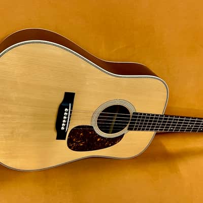 Martin D-28 1937 Authentic VTS Bracing Madagascar Rosewood 2015 - Natural image 2
