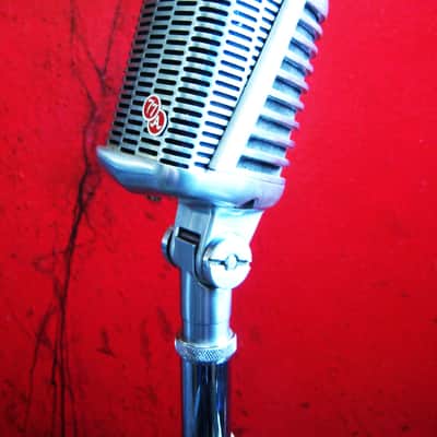 Vintage 1950's Astatic 77L dynamic cardioid microphone with F-11 adapter / cable Multi Z image 6