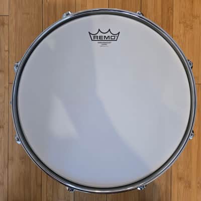 Snares - C&C Drum Co. 7x14 12th & Vine Maple/Poplar "LA Camco" Snare Drum (Antique White/Gold Duco) image 6