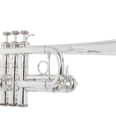 Bach Stradivarius Trumpet in C, Silver Plate C190SL229F image 2