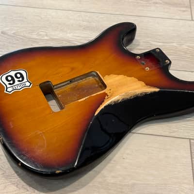 1992 Relic American Fender Strat Plus Stratocaster Alder Body image 8