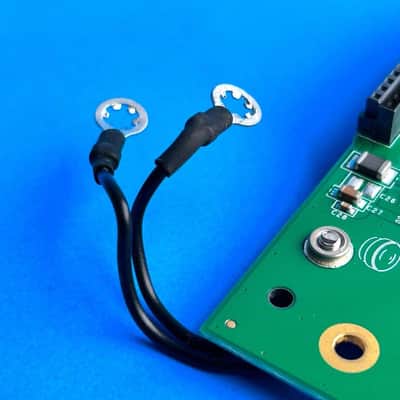 NI KOMPLETE S25 MK1 MIDI Keyboard Part ON/OFF AC USB Input Power Board PBC-01-F0 image 3