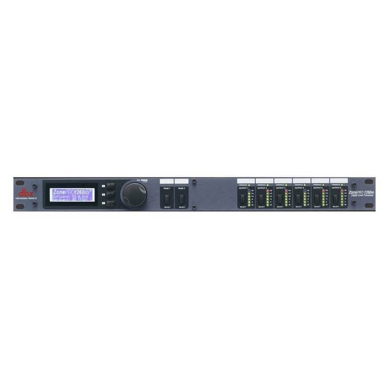 DBX Professional ZonePRO 1260M 12x6 Digital Zone Processor - Open Box, Mint image 1