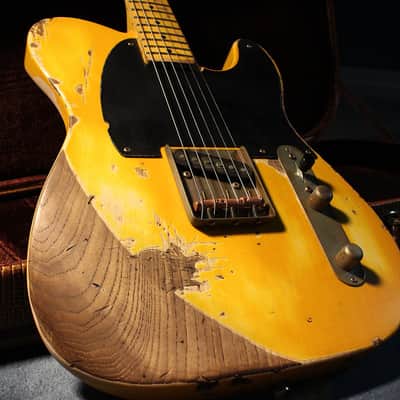 Nash E-52 Jeff Beck Esquire Guitar - Boat Neck image 5