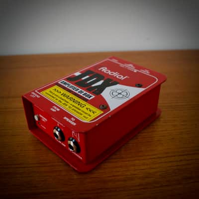 Radial JDX Reactor Amplifier Direct Box 2010s - Red image 2
