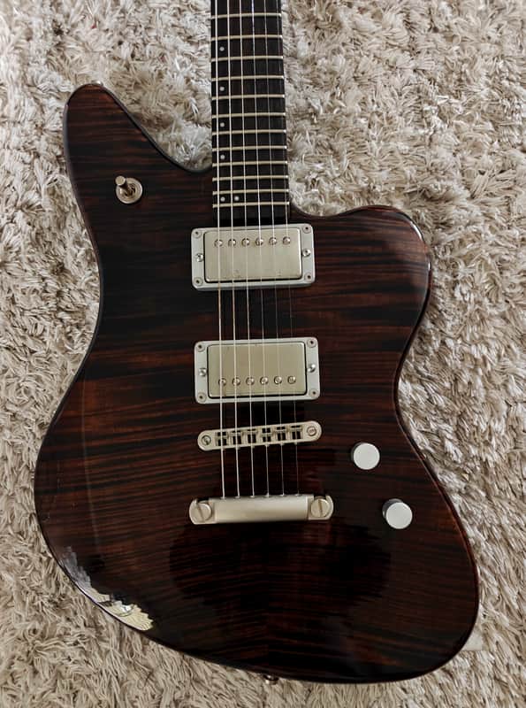 Henman/Bevilacqua Custom Electric Guitar – 2009 – Early Henman Build – Sperzel Tuners – Hard Case image 1