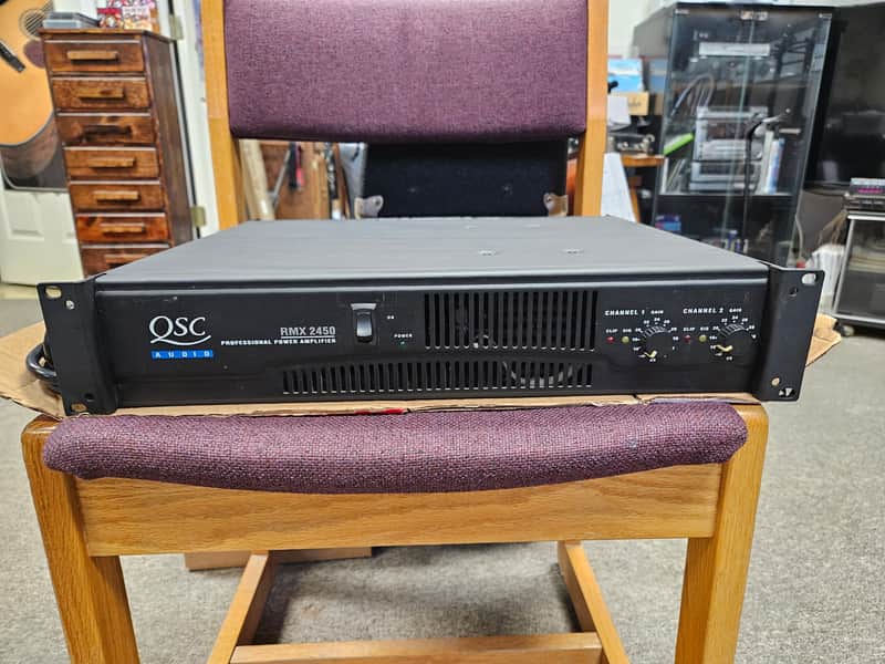 QSC RMX 2450 2000's - Black image 1