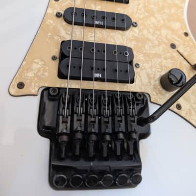 Ibanez RG350DX Electric Guitar HSH White image 3