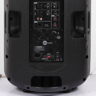 MJ Audio BP13-15A 400W RMS 15" 2-Way Active DJ Speaker with Bluetooth/MP3/USB/SD image 3