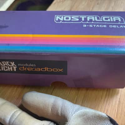 Dreadbox Nostalgia black 3-Stage Delay 2019 - Present - Purple image 2