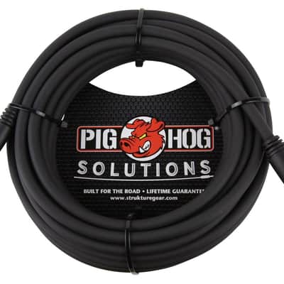 3 PACK Pig Hog PHX14-25 Solutions - 25ft Headphone Extension Cable, 1/4" - NEW image 2