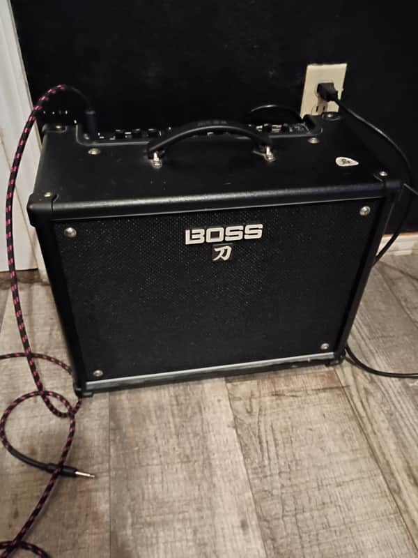 Boss Katana-50 MkI original 50-Watt 1x12" Digital Modeling Guitar Combo Amp Black image 1