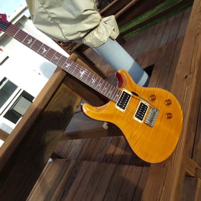 1996 PRS Custom 24 - Santana Yellow, '10' Top, excellent condition image 19