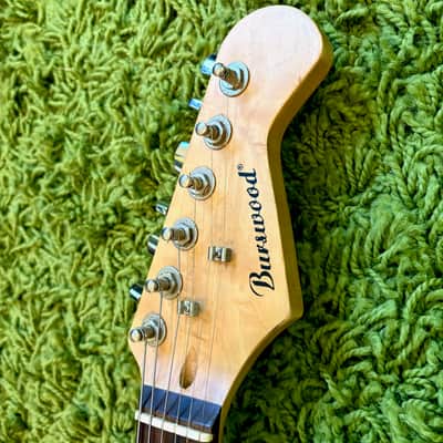 Burswood Strat Copy Guitar W/Fret Level and Fresh Setup image 3
