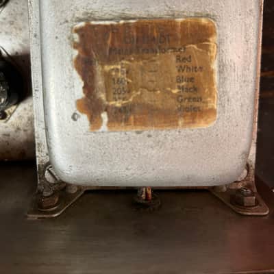 Vox AC-30/6 B JMI Amp Head Re-Housed 1963 - Black Tolex image 17