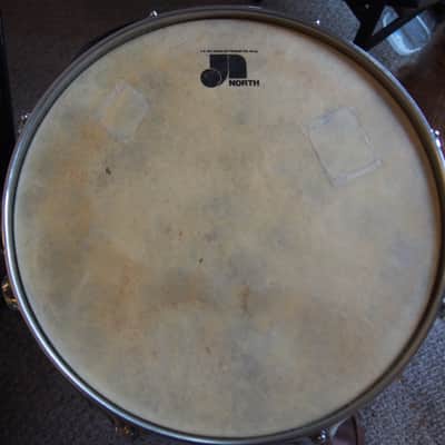 North 4 Piece Set 1969 Fiberglass.  MINT. Collectible. Awesome Sound. Head sizes 22, 14, 12, 10"HUGE image 15