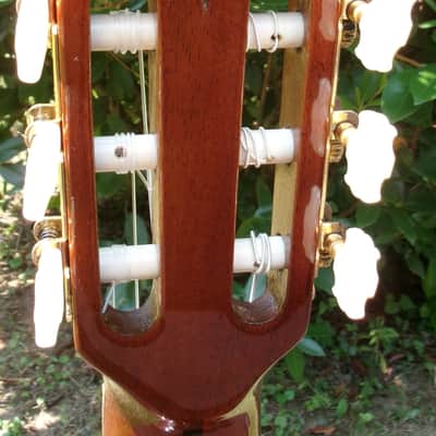 1973 Kazuo Yairi YC-50 Handcrafted Classical Guitar Jacaranda +Hard Case plus more extras image 11