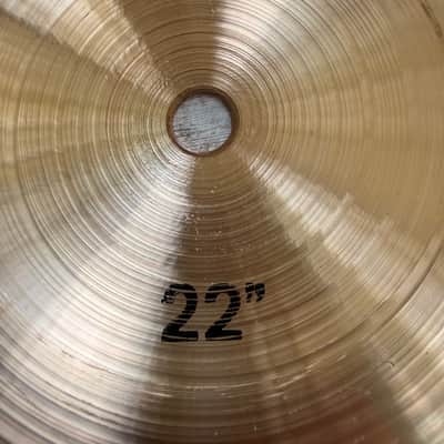 Paiste 22" 2002 BLACK LABEL REISSUE Ride Cymbal one year production image 6