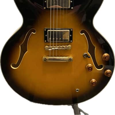 Epiphone Sheraton II - Sunburst  Locking Tuners & Hardshell case image 1