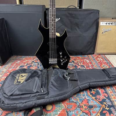 BC Rich NJ Series Warlock Bass w/DiMarzios Badass Bridge Nagoya Japan - 1985 image 9