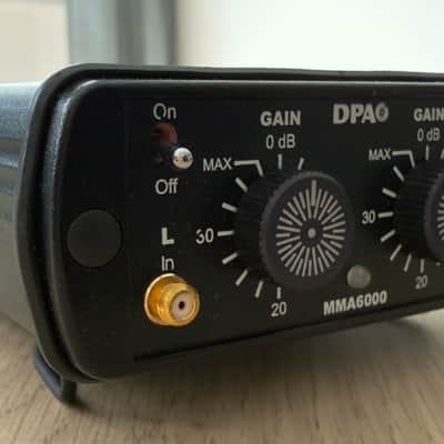 DPA MMA6000 Two-Channel Microdot Microphone Preamplifier image 2