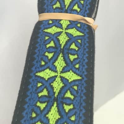 Unbranded Leather-Backed Banjo Strap (Used) image 2