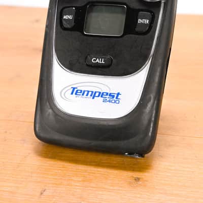 Clear-Com TMR42524INCC Tempest 2400 4-Channel Wireless Belt Station CG01PQU image 3