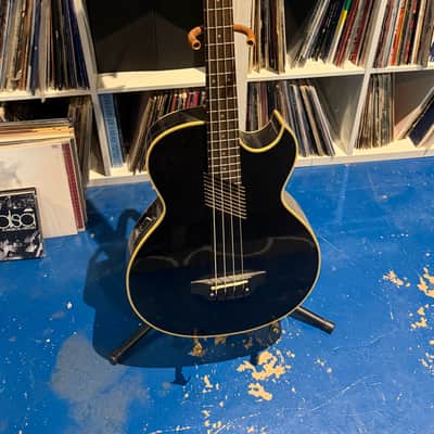 Washburn AB-20 Acoustic-Electric Bass Black w/HSC image 1