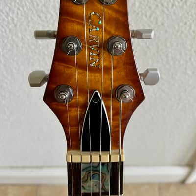 Left Handed Carvin CS6 California Single Cut Carved Top - Quilted Honey Burst Finish image 8