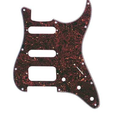 Fender Pickguard Stratocaster H/S/S 11-Hole Mount Tortoise Shell 4-Ply image 2