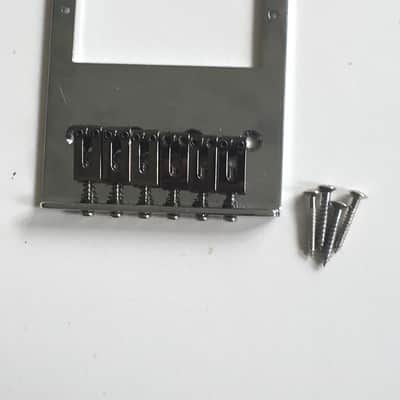 Custom Fender NOS Relic Style Electric Guitar Six Black Nickel Saddles Bridge Humbucker image 7
