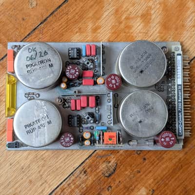 Vintage Lawo DV975/4 Summing Amp Module - like Neumann V475 - Pikatron transformers - Tested & working image 2