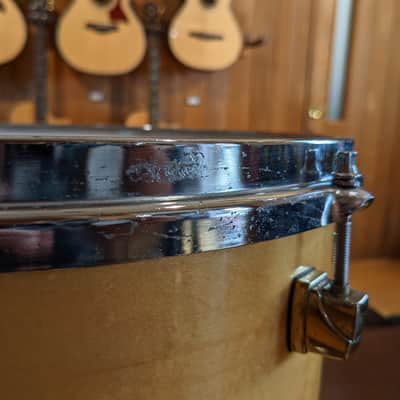 Yamaha Maple Custom MTT1114 Tom made in Japan 14 x12” Natural Finish 90’s image 6