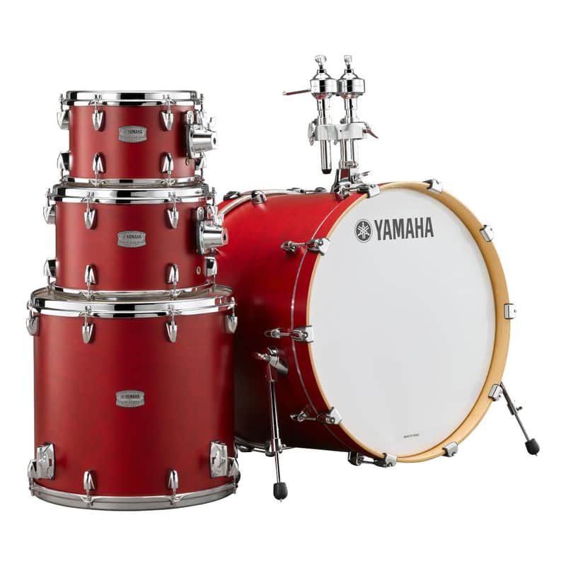Yamaha  Tour Custom ''shell pack'' 10"-12"-14"-20" Rouge Pomme image 1