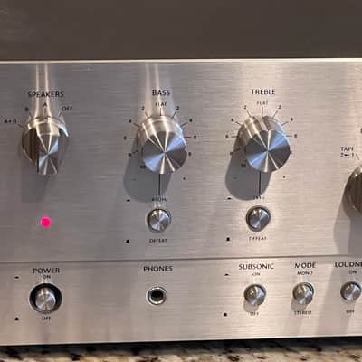 Onkyo A-5 Solid State Integrated Stereo Amplifier Silver-Serviced image 4