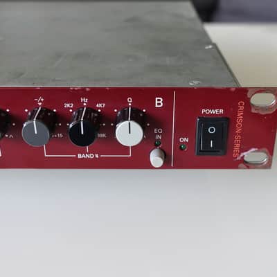 TL Audio EQ-3012 Crimson Parametric Equaliser + D.I. image 5
