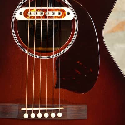 GUILD CUSTOM SHOP GSR Special Run 2022 - M20E Special Ruby Red Metallic with DeArmond soundhole pickup image 7