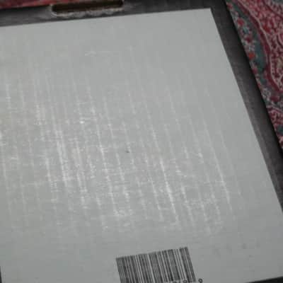 less than light average wear condition Electro Harmonix EMPTY BOX and original Owner's Manual ONLY for EXO Metal Muff with Top Boost pedal (NO pedal, NO warranty / registration paperwork) BOX: Cardboard / BOX Color: Black / GRAPHIC: Black & White, White image 8