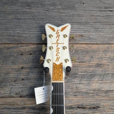 Gretsch Falcon Center Block LTD Double-Cut w/ String-Thru Bigsby - Vintage White image 4