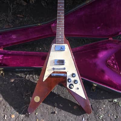 Gibson Medallion Flying V ex Scorpions Matthias Jabs 1972 - Wine Red image 2