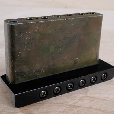 Tokai 52.5MM / 2 + 1/16" String Spacing Stratocaster Style 2-Point Tremolo Bridge image 3