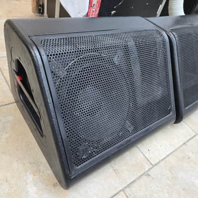 CLAIR 12AM Bi-Amp Monitor Wedge Speakers 1 PAIR Speakon NL4 In Road Case 13/14 image 2