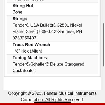 Fender Vintage 2000 USA Stratocaster image 14