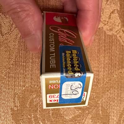 Never used Genalex Gold Lion ECC81/B739 Preamp Tube (with Matched/Balanced Triodes) image 3