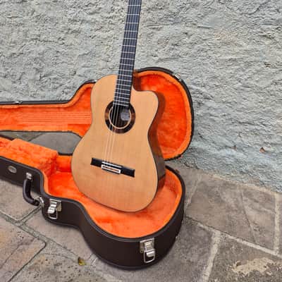 Made to order Handmade Guitar Crossover Solid Woods Brazil French Polish image 15