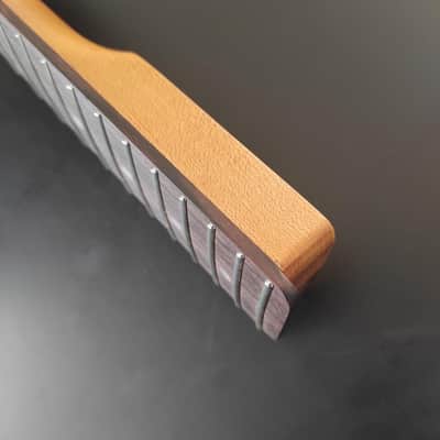22 frets Satin Nitro varnished Roasted Mapple Neck, Rosewood fretboard, for Telecaster image 20