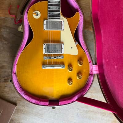 Gibson Custom Shop 1958 (R8) Les Paul Standard Reissue VOS - Lemon Burst - Like New - 3.7kg image 3