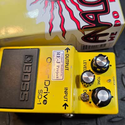 Boss SD-1 Super Overdrive w/ Analogman 808 Silver Mod with Clipping Toggle image 3