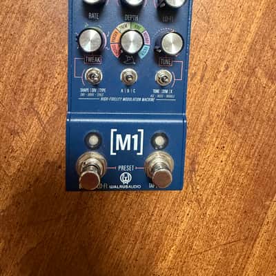 Walrus Audio Mako M1 High-Fidelity Modulation Machine 2022 - 2024 - Blue image 1